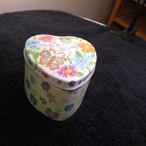 Briton jewelry tin empty can